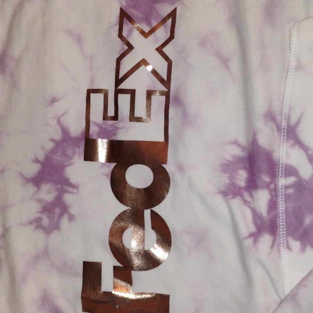 Cute FedEx Corporate Hoodie, EUC, L - Picture 4 of 6